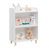 Kids 3-Tier Bookcase, Children's Book Display, Bookshelf Toy Storage Cabinet Organizer for Children's Room, Playroom, Nursery