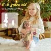 Realistic Reborn Baby Dolls,Handmade Real Life Baby Dolls Reborn Toddler with Soft Weighted Cloth Body Gift Toy for Age 3+