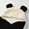 Baby Autumn Winter Plush Swaddling Crtoon Panda Wrap