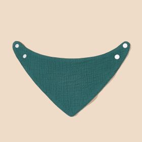 Crepe Triangular Binder Pure Cotton Baby Bib Saliva Towel (Option: 11 Single Pack)