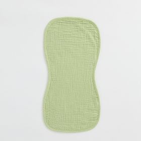 Cotton Gauze Layers Sweat-absorbing Towel Soft (Option: Matcha Green)