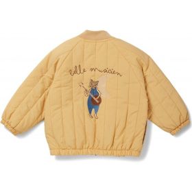 Boys' Cotton Jacket Baby Plush (Option: Yellow-100cm)