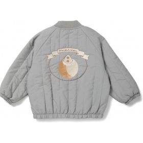 Boys' Cotton Jacket Baby Plush (Option: Blue-90cm)
