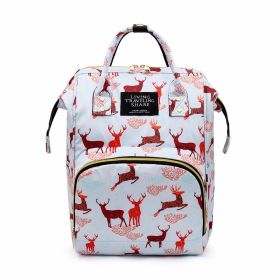 Mummy Bag Ultra-light Backpack Printing (Color: Blue)