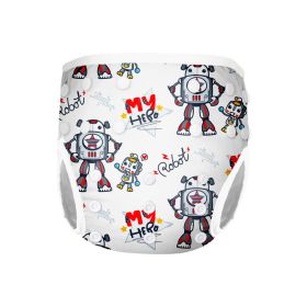 1-2 Years Old Toddler Swimming Trunks Waterproof Leak-proof (Option: G34-Plus Size M)