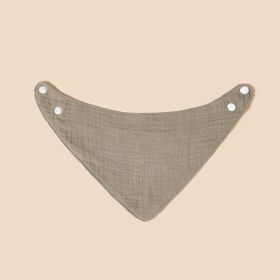 Crepe Triangular Binder Pure Cotton Baby Bib Saliva Towel (Option: 46 Single Pack)