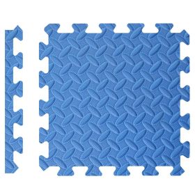 Baby Crawling Mat Stitching EVA Children's Foam Mat Household Child Play Mat Thickened (Option: Blue-30x30x1)