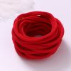 10 PCS Baby Nylon Headbands Hairbands Hair Bow Elastics For Baby Girls Newborn Infant Toddlers Kids Nude
