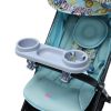 Baby Stroller Snack Tray With Cup Feeding Bottle Holder Non Slip Organizer