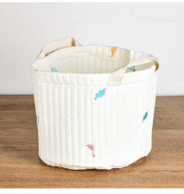 Baby Embroidered Pattern Baby Bottle Storage Basket (Size/Age: Average Size (0-12Y))