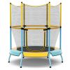 48" Toddler Trampoline with Safety Enclosure Net