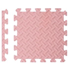 Baby Crawling Mat Stitching EVA Children's Foam Mat Household Child Play Mat Thickened (Option: Lolita Pink-30x30x1)