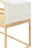 Twin Over Twin Bunk Bed Wood Bed with Tent
