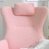 Rocking Chair - with rubber leg and cashmere fabric;  suitable for living room and bedroom