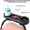 Baby Stroller Snack Tray With Cup Feeding Bottle Holder Non Slip Organizer