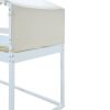 Twin Over Twin Bunk Bed Wood Bed with Tent