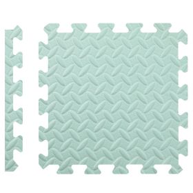 Baby Crawling Mat Stitching EVA Children's Foam Mat Household Child Play Mat Thickened (Option: Pea Green-30x30x1)