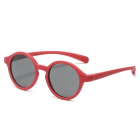 Silicone Kids Sunglasses Polarized UV Protection (Option: C5-large)