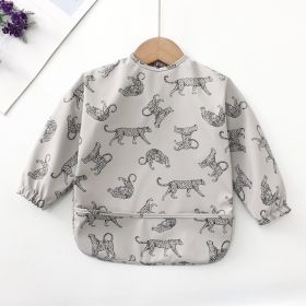 Kids' Bib Reverse Dressing (Option: Leopard-M)
