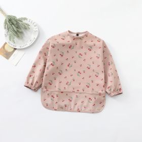 Kids' Bib Reverse Dressing (Option: Pink Cherry-M)