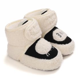 Winter Baojia Velvet Cotton Shoes (Option: Black-3 Yards)
