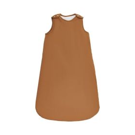 Autumn And Winter Sleeveless Bamboo Cotton Keep Baby Warm Constant Temperature Anti-startle Sleeping Bag (Option: OUT121 HD34-L)