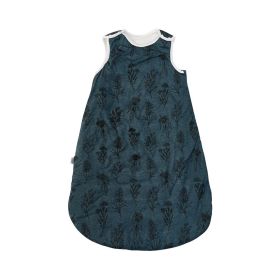 Autumn And Winter Sleeveless Bamboo Cotton Keep Baby Warm Constant Temperature Anti-startle Sleeping Bag (Option: OUT121 HB39-L)
