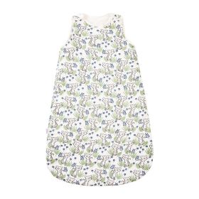 Autumn And Winter Sleeveless Bamboo Cotton Keep Baby Warm Constant Temperature Anti-startle Sleeping Bag (Option: OUT121 HD29-L)