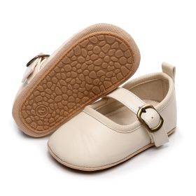 Baby Low-cut Toddler Shoes Simple (Option: Beige-13cm)